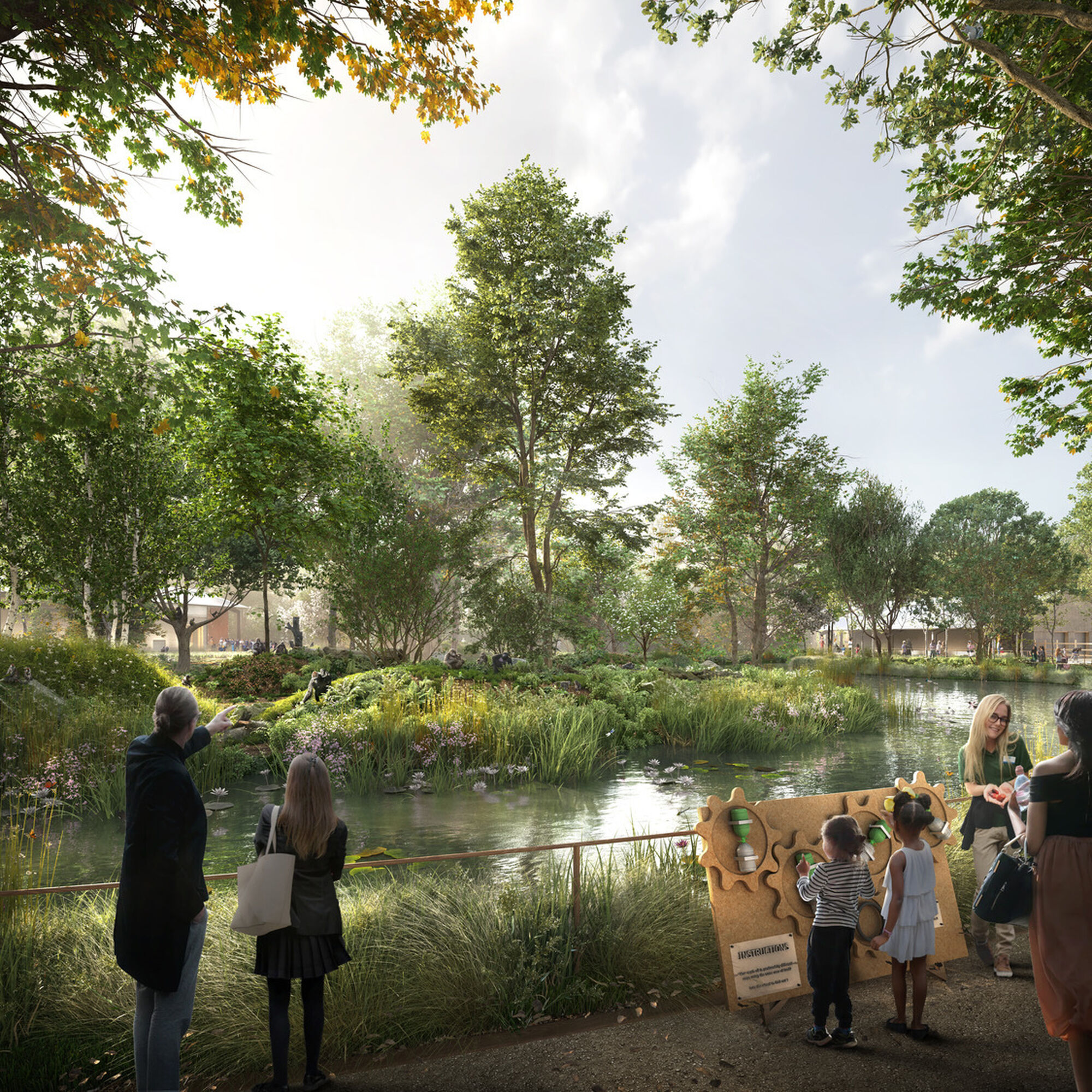 Bristol Zoo Project: Masterplan and Central African Forest Exhibit
